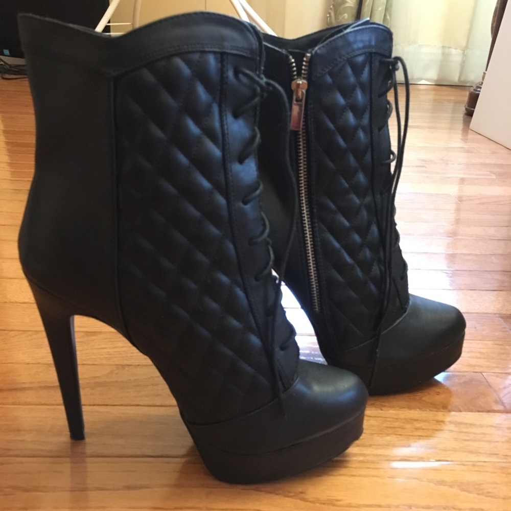 Bootie heels